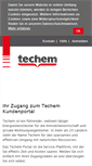 Mobile Screenshot of portal.techem.de