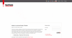 Desktop Screenshot of portal.techem.pl