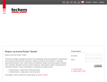 Tablet Screenshot of portal.techem.pl